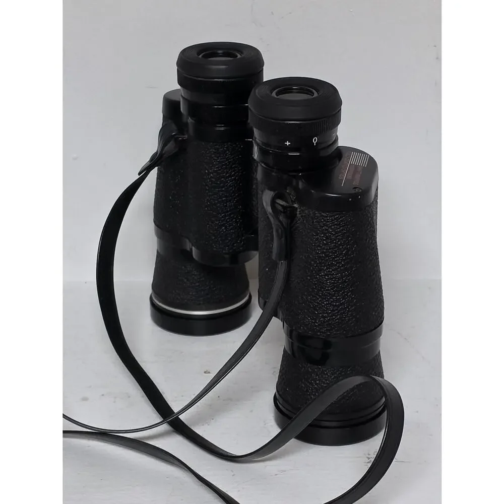 Vintage Tasco ZIP 7x35 Binoculars w/ Case & Strap – Fully Coated Optics